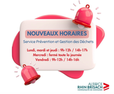 Horaire point vert Biesheim