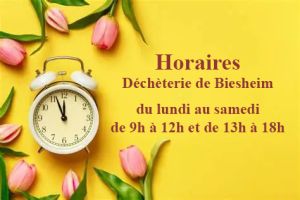 horaire décheterie horaire décheterie