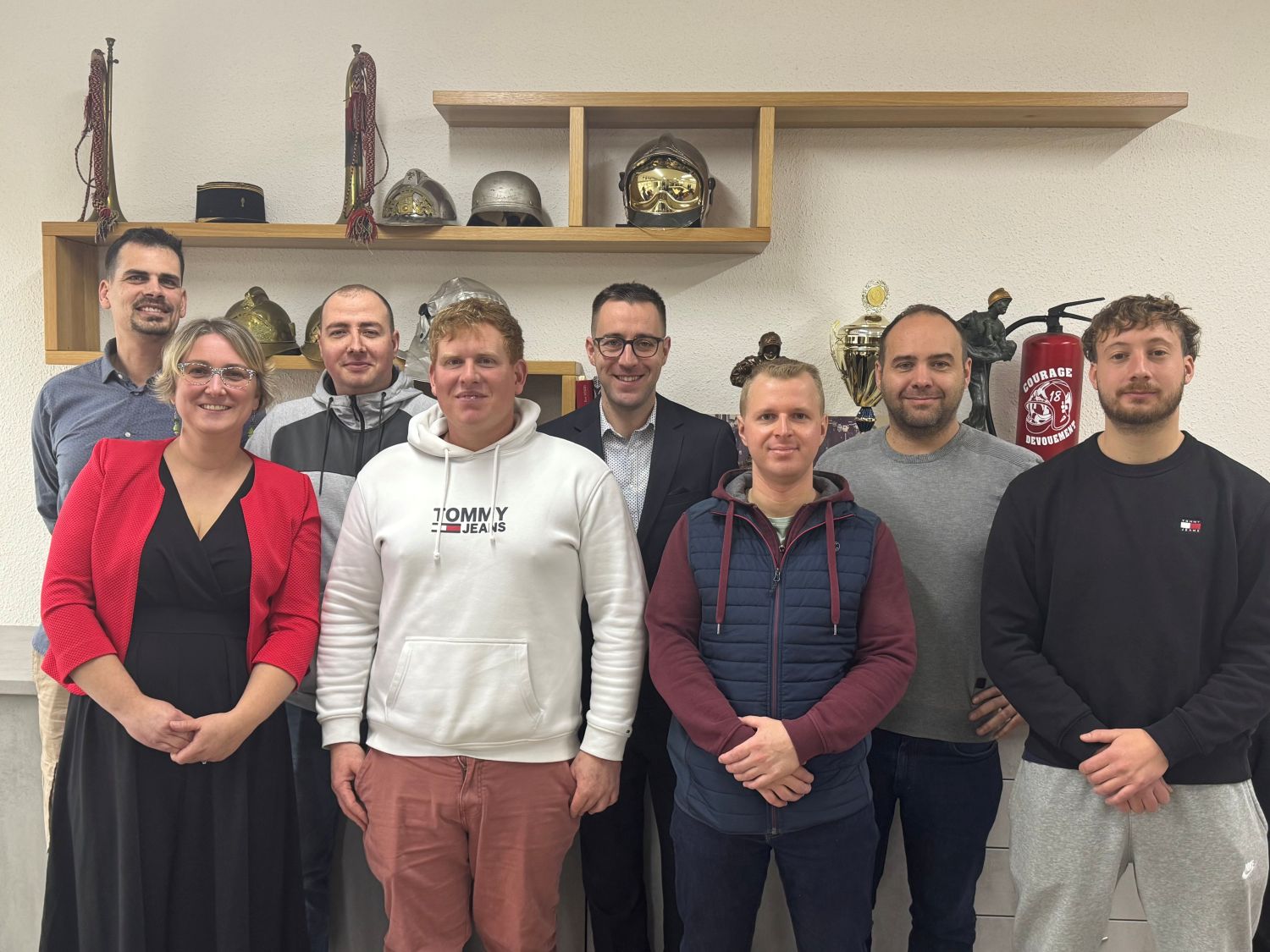 photo du comit&eacute; des pompiers